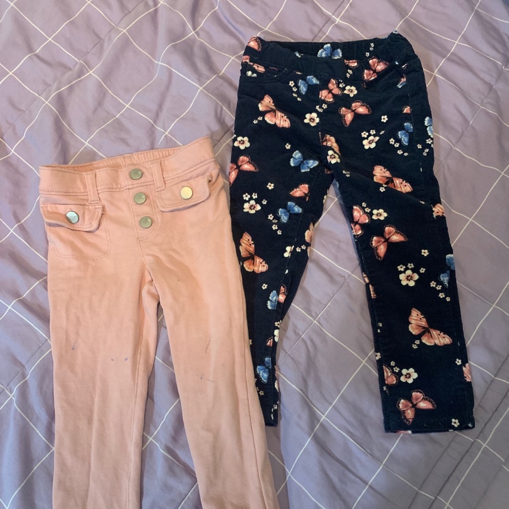 Beautiful butterfly long pants